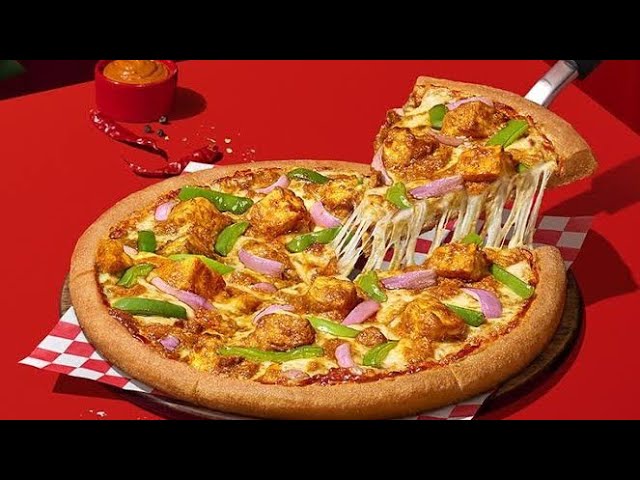 Kadhai Paneer Pizza