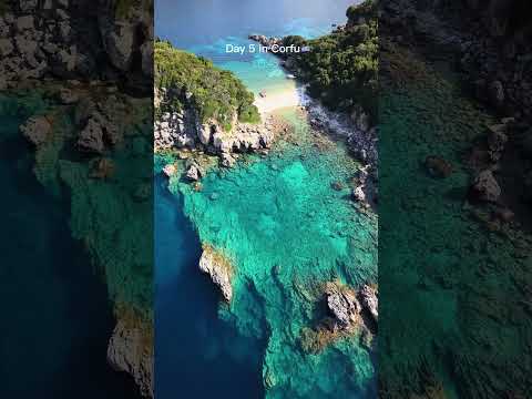 A cincea zi de vacanță în Corfu. 🩵🇬🇷