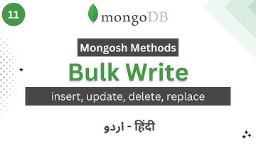 Bulkwrite in Mongodb | Complete Step by Step Guide to Bulkwrite