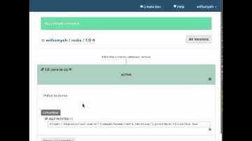 Demo for uploading and registering a box to Vagrant Cloud service
