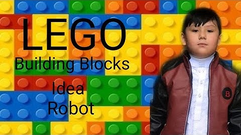 LEGO Building Blocks Idea Robot By: Noyaan