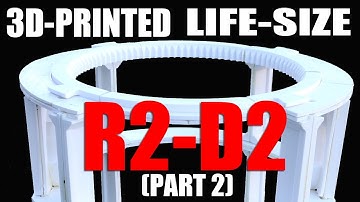 3D Printed Life Size R2 D2! (Part #2: The Inner Frame)