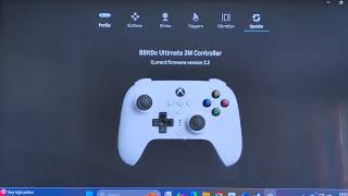 8Bitdo Ultimate X software not updating controller