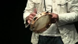 Extra light flatrim pandeiro 9 Contemporânea A341509 - sound sample