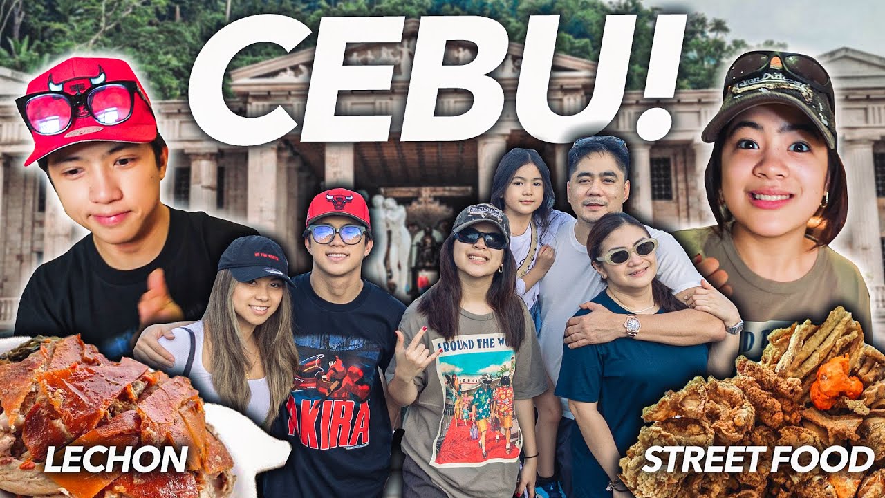 Exploring CEBU City Lechon  Street Food  Ranz and Niana