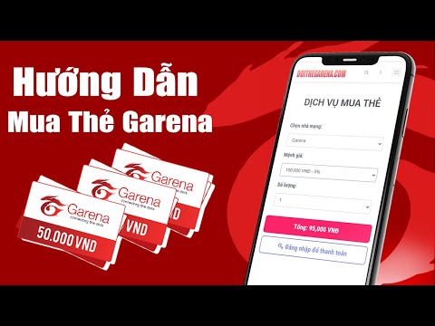 Video Mua thẻ Garena giá rẻ | Cách đổi thẻ Garena online từ... - youtube