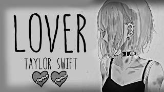 Nightcore → Lover ♪ (Taylor Swift) LYRICS ✔︎ Resimi