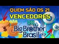 Quem são os 21 vencedores do BBB? Todos os ganhadores do BBB até hoje ANTES e DEPOIS
