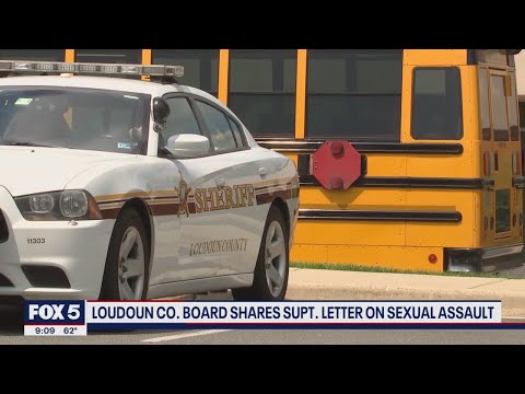 Loudoun County shares email from Superintendent informing board of alleged sexual assault | FOX 5 DC