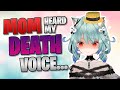 Rushia's Mom hears her Death Voice - Nekomancer self-cringe ensues [Eng sub/Hololive]