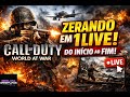 Call Of Duty World At War do Início ao Fim Zerando em 1 live!!