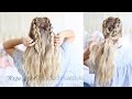 Texturized Braided Hairstyle | Mother's Day Hairstyles | Dutch Braids | Twist Me Pretty