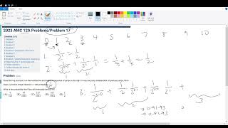 2023 AMC 12A Problem 17