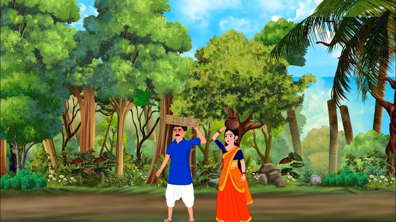 बुद्धि का खेल ओर किस्मत का बटवारा ।। Hindi kahani । Moral story । Cartoon kahaniya।।