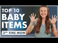 My MOST USED BABY PRODUCTS | 2nd BABY MUST HAVES