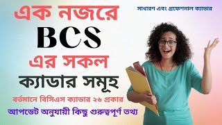 BCS All cadres - General and professional cadre | bcs all cadres information | Bangla bcs help screenshot 5