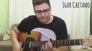 Guitarra cover - Solo Quero Conhecer-te mais - Central 3