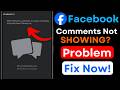 Facebook Comments Not Showing Fix 2026🔥Most Relevant Comments Problem Solved | | Fix Facebook Issues