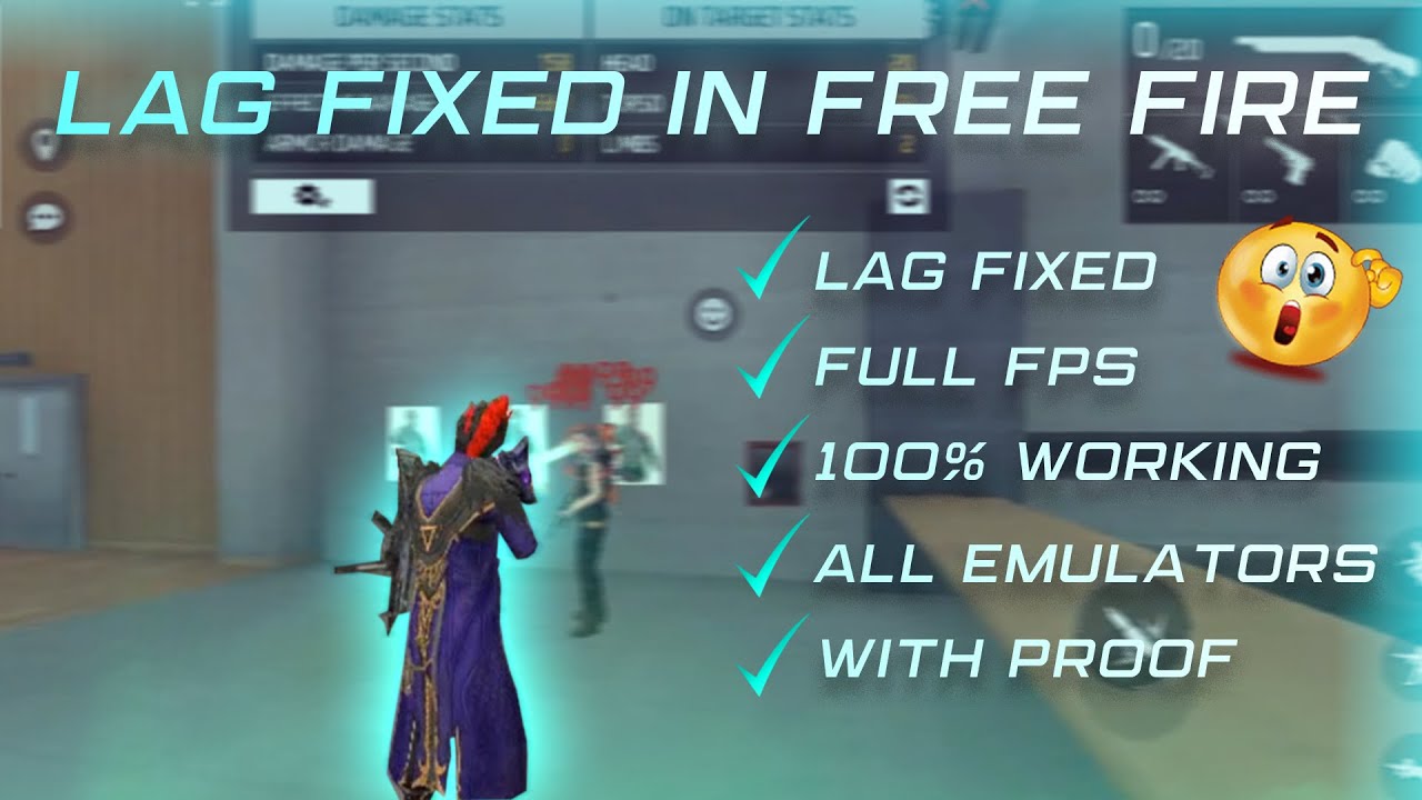 Free Fire Bluestacks lag fix For Low End PC || Full FPS || Free Fire Emulator Guide