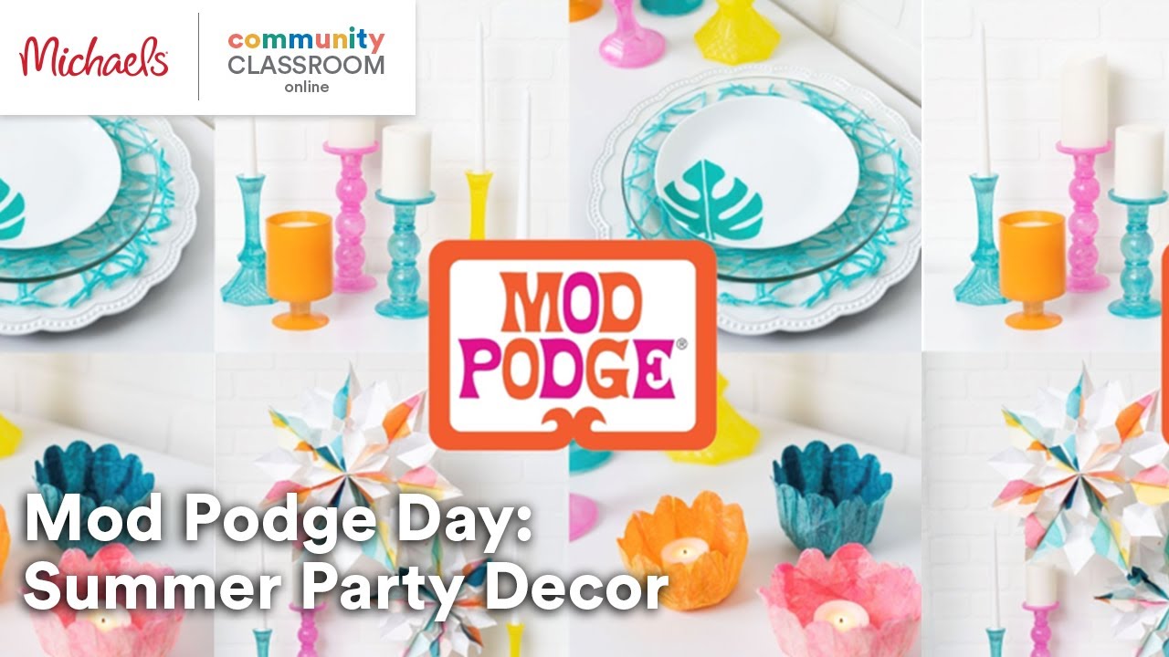 Mod Podge 4Pc Foam Brush Set