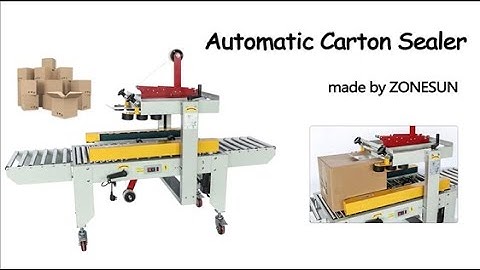 How To Use Automatic Carton Sealing Machine