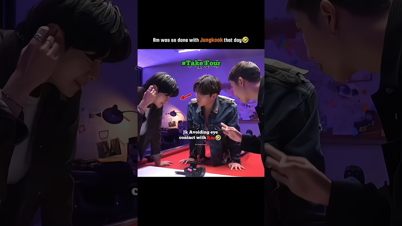 Jk teasing his crush to the edge🤣|