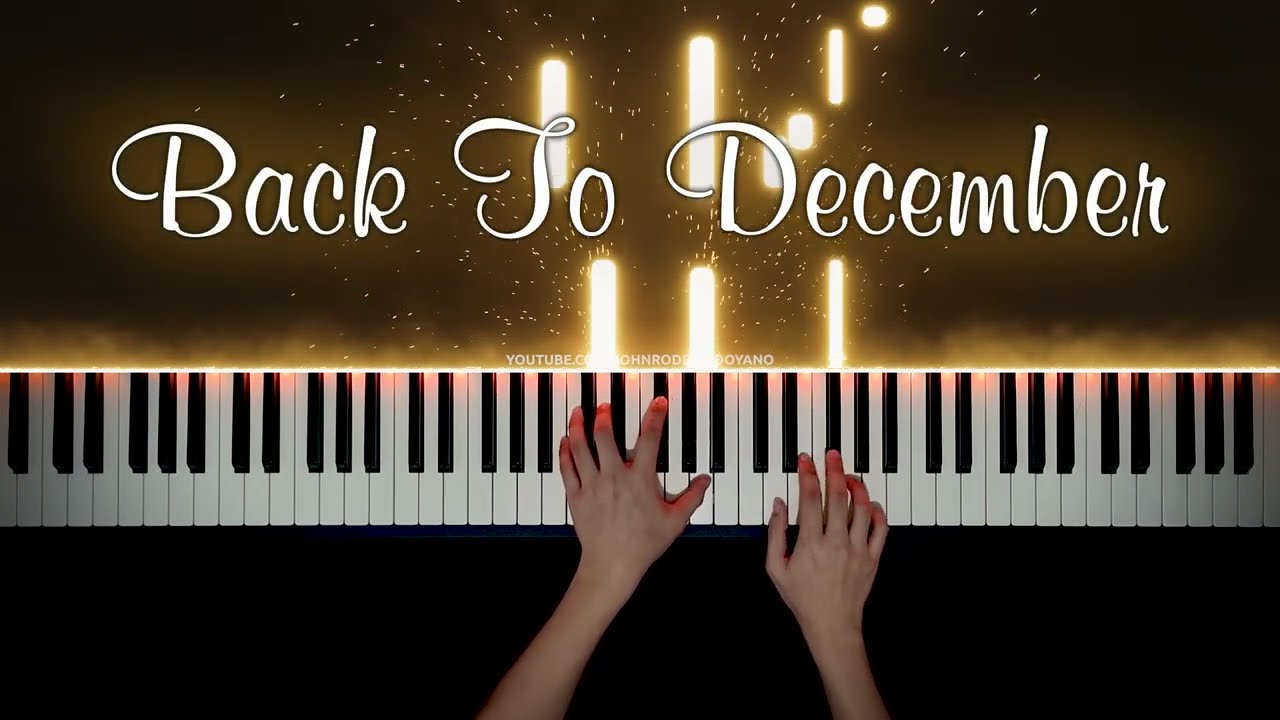 Taylor Swift - Back To December | Piano Cover with Strings (with PIANO SHEET)