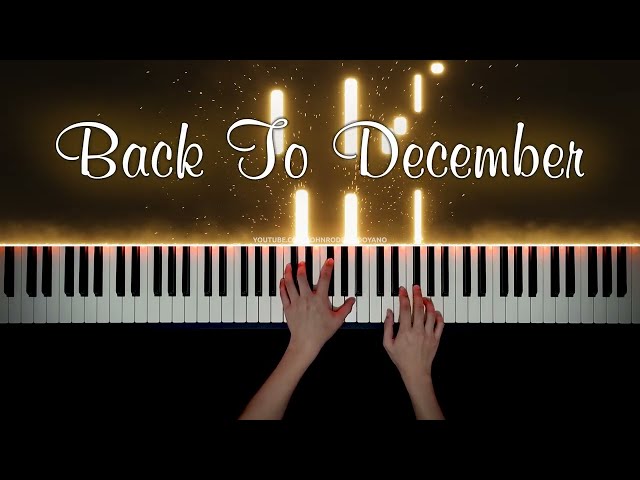 Taylor Swift - Back To December | Piano Cover with Strings (with PIANO SHEET) class=