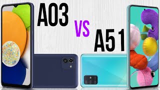 A03 vs A51 (Comparativo & Preços)