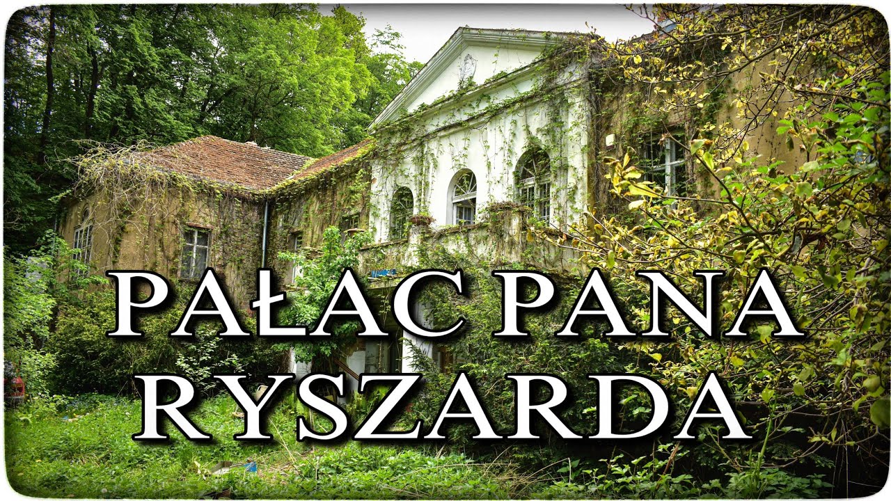 OPUSZCZONY PAŁAC PANA RYSZARDA Z POZOSTAWIONYM WYPOSAŻENIEM