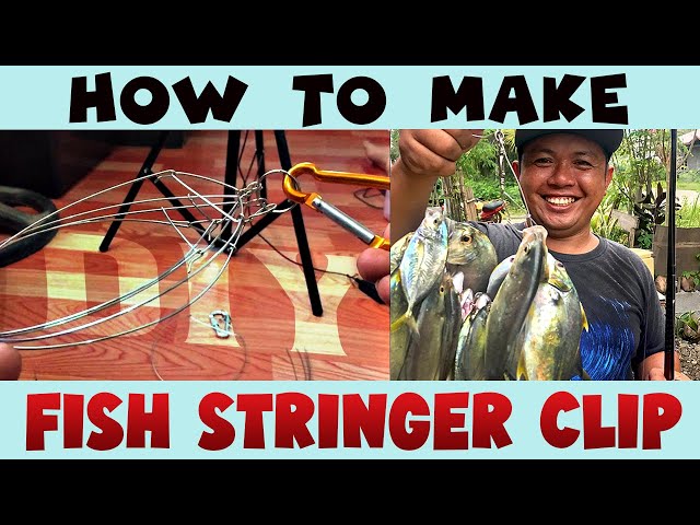 HOW TO MAKE DIY FISH STRINGER CLIP/ VERY CONVENIENT