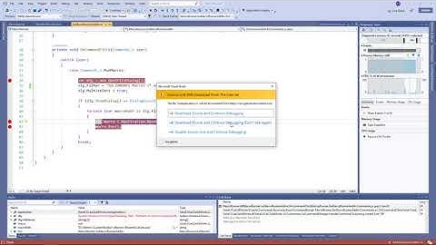 Debugging source code of xCAD.NET using Source Link