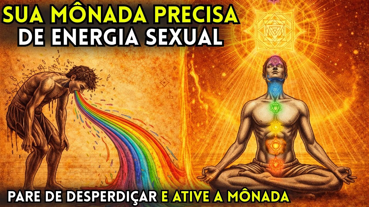 Sua Mônada Precisa de Energia Sexual Para Ativar — Os Arcontes Fazem Você Desperdiçá-la Diariamente.