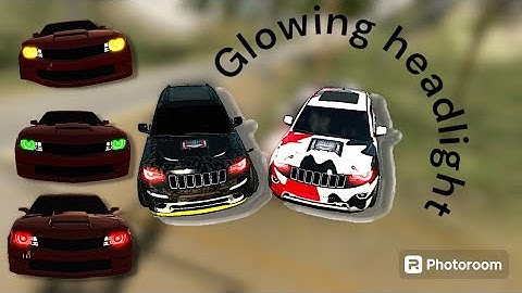 Car parking Multiplayer Glowing headlights Tutorial