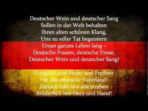 The Song of the Germans ---------------------------------------------------- Composer: Josef Haydn (1732 - 1809) Lyrics: August Heinrich Hoffmann von Fallersleben (1798 - 1874) ------------------...