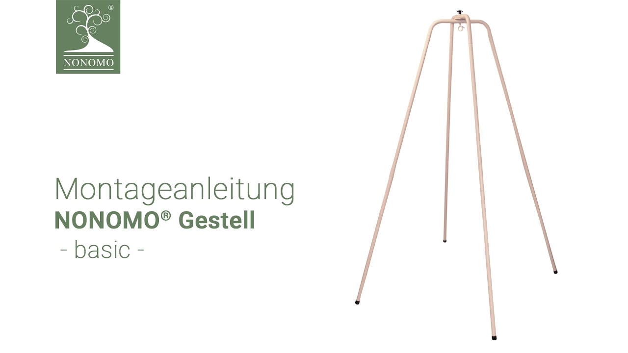 Nonomo Gestell Basic Aufbauanleitung Youtube