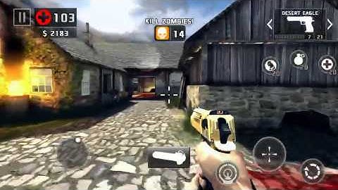 Dead trigger 2 scorpion and desert eagle level 54 gameplay on hard