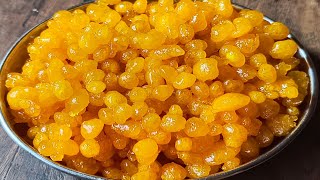 मिठाई खाने का मन करें तो झटपट बना लीजिए हलवाई से भी बढ़िया|Boondi recipe|Meethi boondi recipe screenshot 2