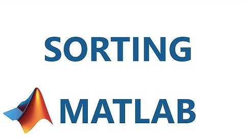 Matlab: Sorting