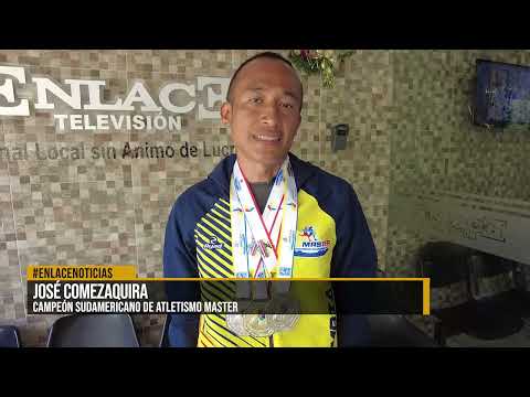 José Comezaquira, campeón en el XX Campeonato Sudamericano de Atletismo Máster 2022