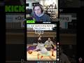 xQc reacts to Ray flaming Dillon Brooks 👀🔥 #xqc #nba #ray #shorts