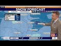 Snow Chances Remain Around Portland 