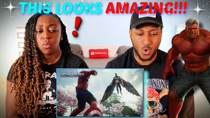 "Captain America: Brave New World" Official Trailer REACTION!!