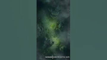 D&D | Gloom Marsh Part 1 No Grid | Animated Battle Maps