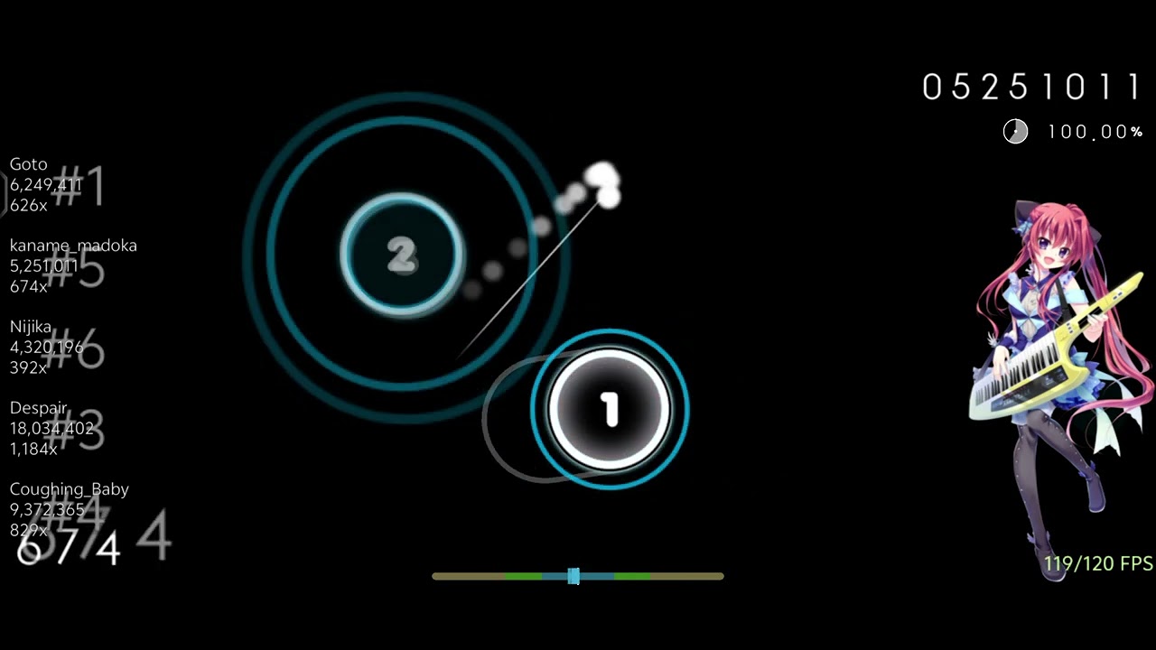 osudroidrx | Can't Take My Eyes Off You 1st +hr SS (Aim cup4 gf nm5) 