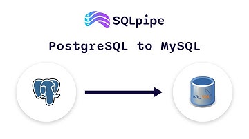 How to transfer data from PostgreSQL to MySQL with SQLpipe