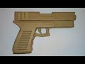COMO FAZER UMA GLOCK DE PAPELÃO EM CASA