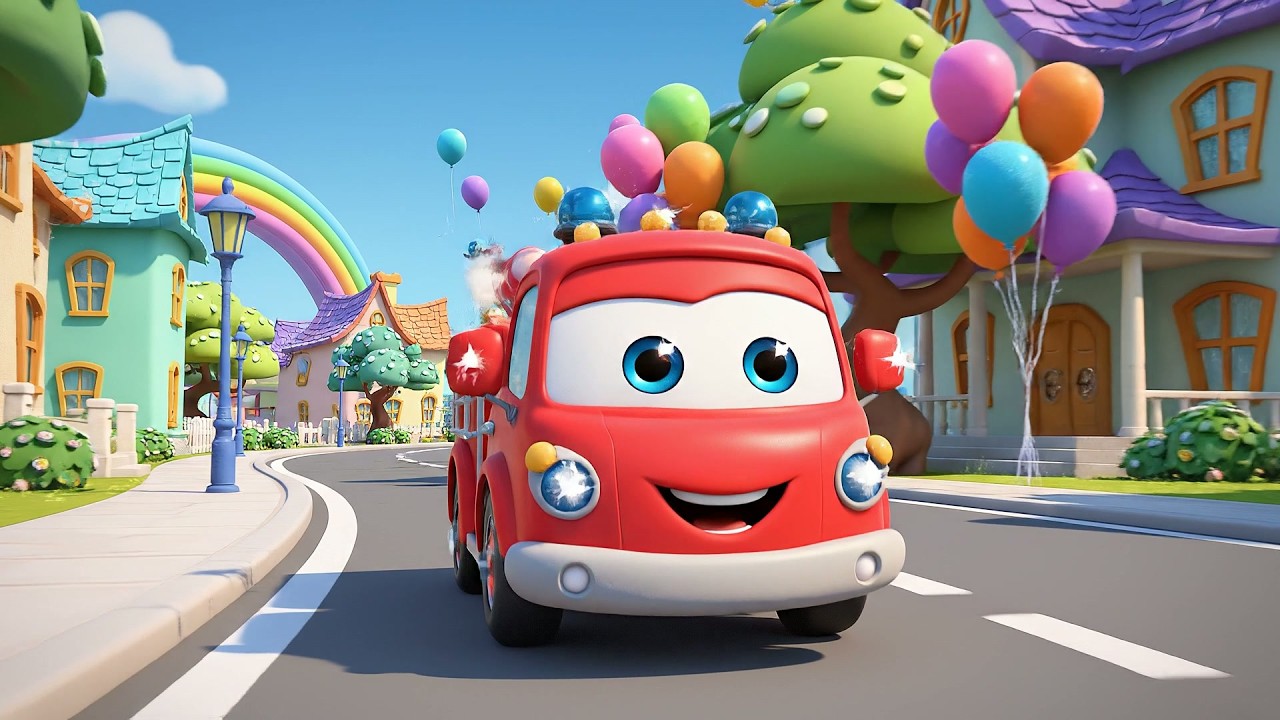 El Camión de Bomberos Avanza a Toda Velocidad | Héroes al Rescate y Canciones Infantiles