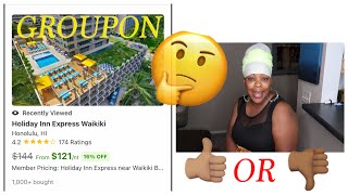 #hawaii series video #3 Was the Holiday Inn Express Honolulu Hawaii (Groupon deal) worth the $$$?