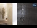 How to install the grohe euphoria smartcontrol 310 showersystem